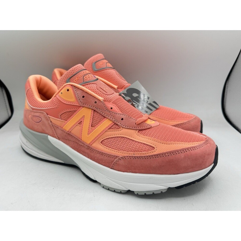 New Balance FuelCell 990 V6 Made In USA Sunrise Rose U990SR6 Men's Size 13